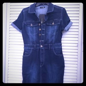 Fashion nova jean dress
